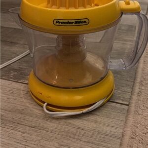Yellow Electric Citrus Juicer